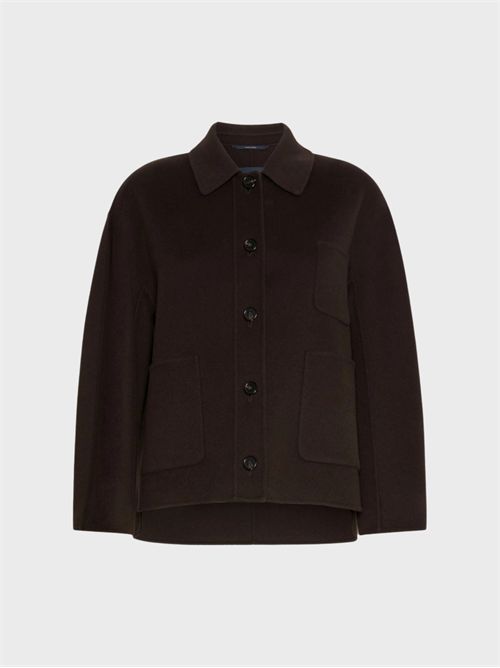 Giacca corta monopetto in drap di lana S' MAX MARA | 2629046033600048